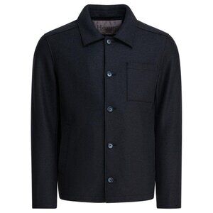 Herno Virgin Wool Overshirt Jacket Tag Size 46 Men